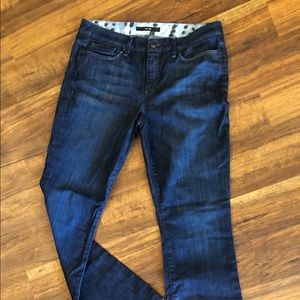 Jeans, by JOE’s, dark denim, 31”L, sz 12, boot cut